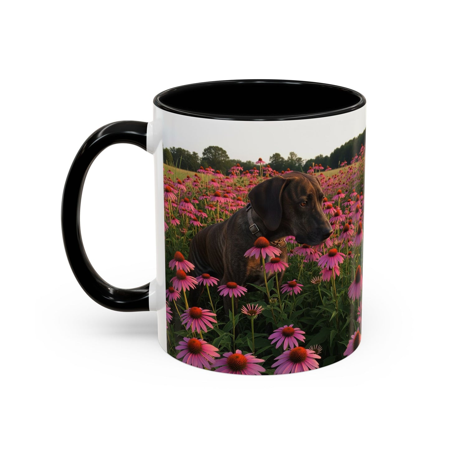 Treeing Tennessee Brindle Accent Coffee Mug - Perfect Gift for Dog Lovers