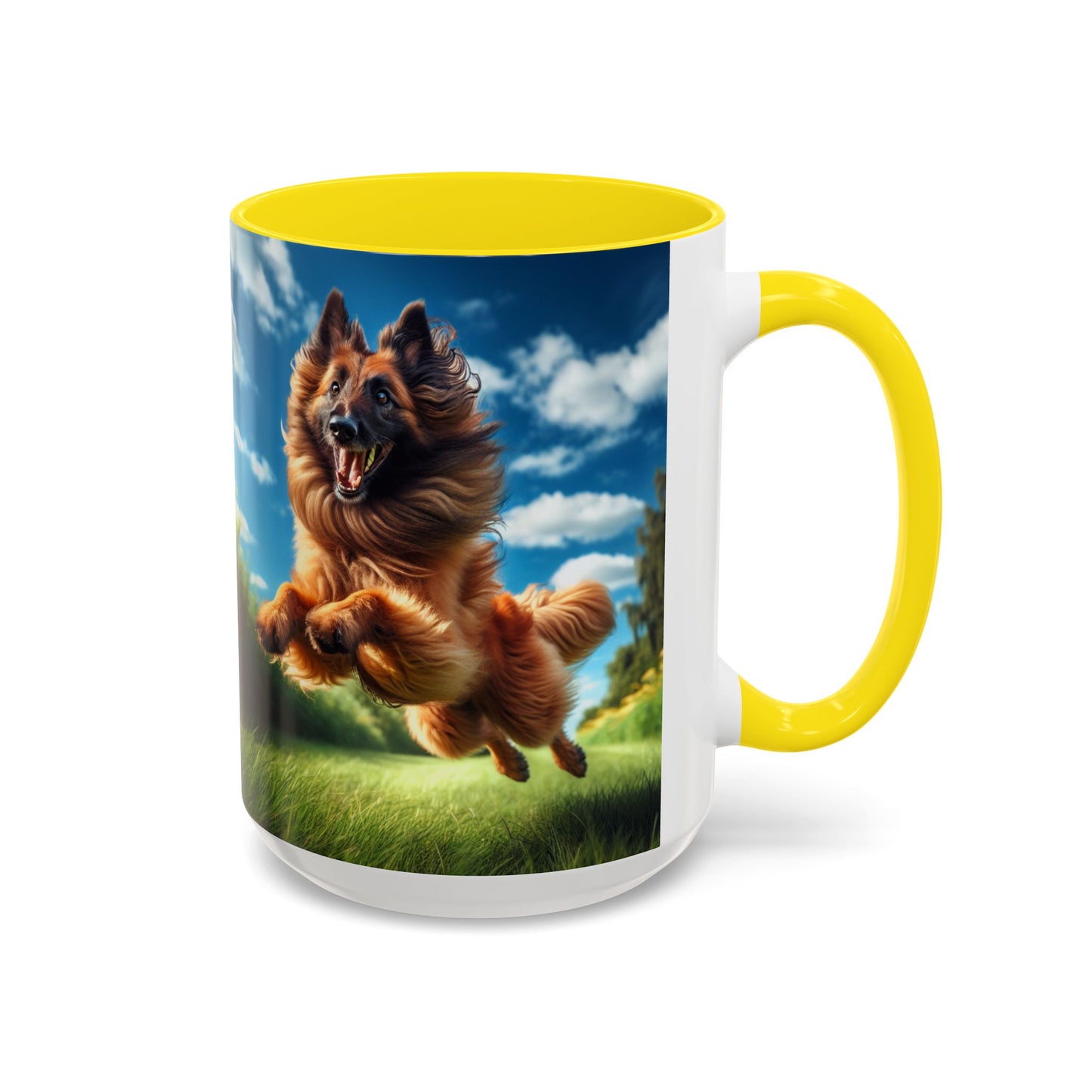 Belgian Shepherd Dog Laekenois Accent Coffee Mug - Perfect Gift for Dog Lovers