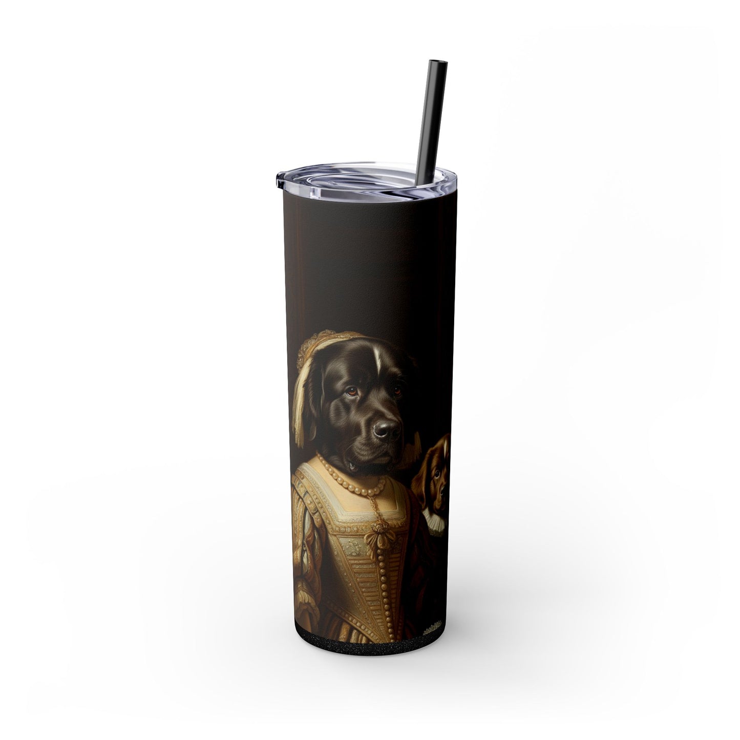 Newfoundland Skinny Tumbler with Straw, 20oz