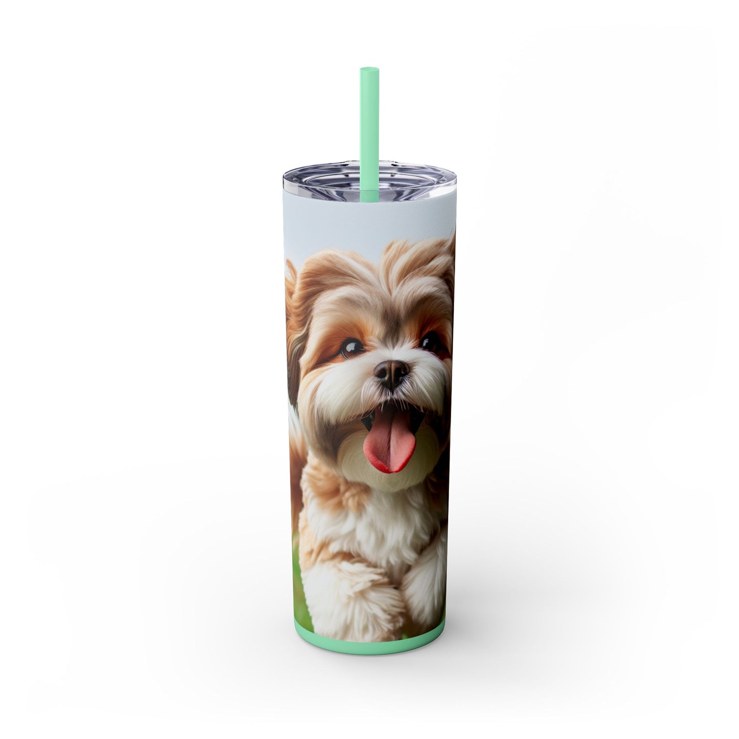 Lhasalier Tumbler with Straw, 20oz