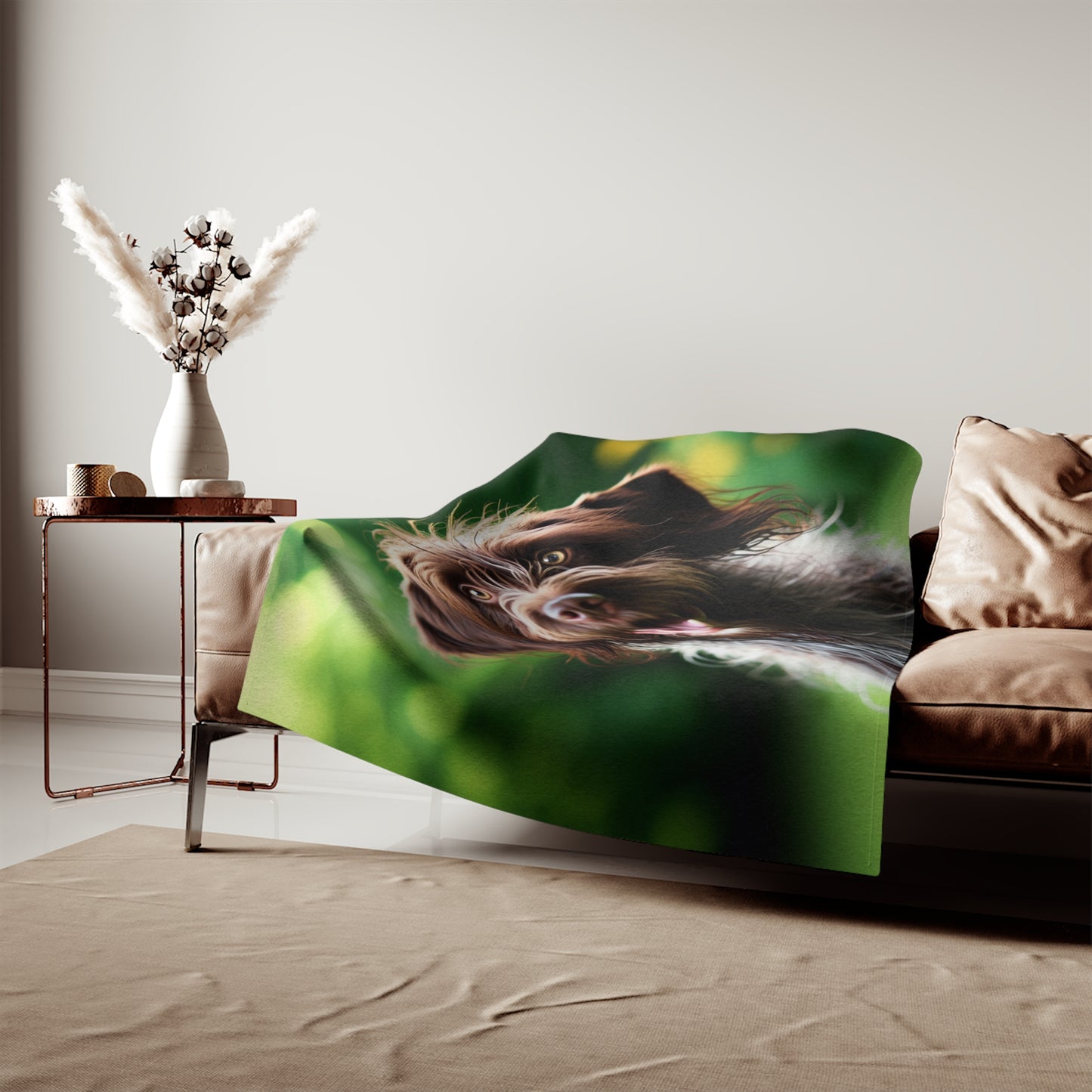German Wirehaired Pointer Sweatshirt Blanket