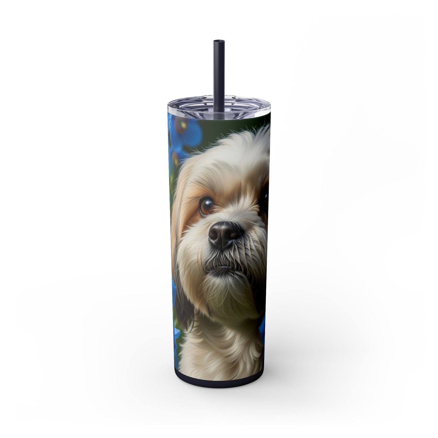 Lhasalier Tumbler with Straw, 20oz