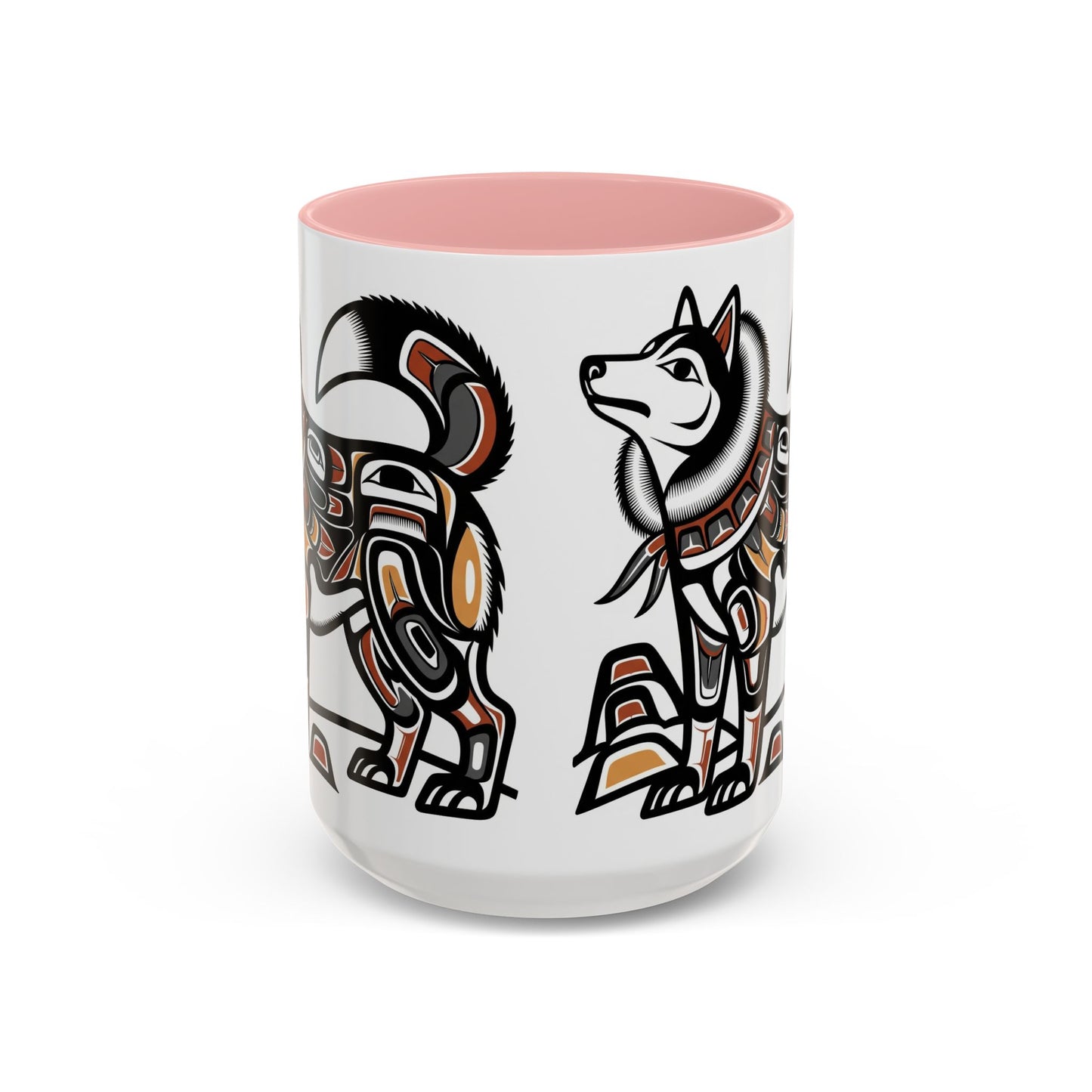 Siberian Husky Accent Coffee Mug - Perfect Gift for Dog Lovers