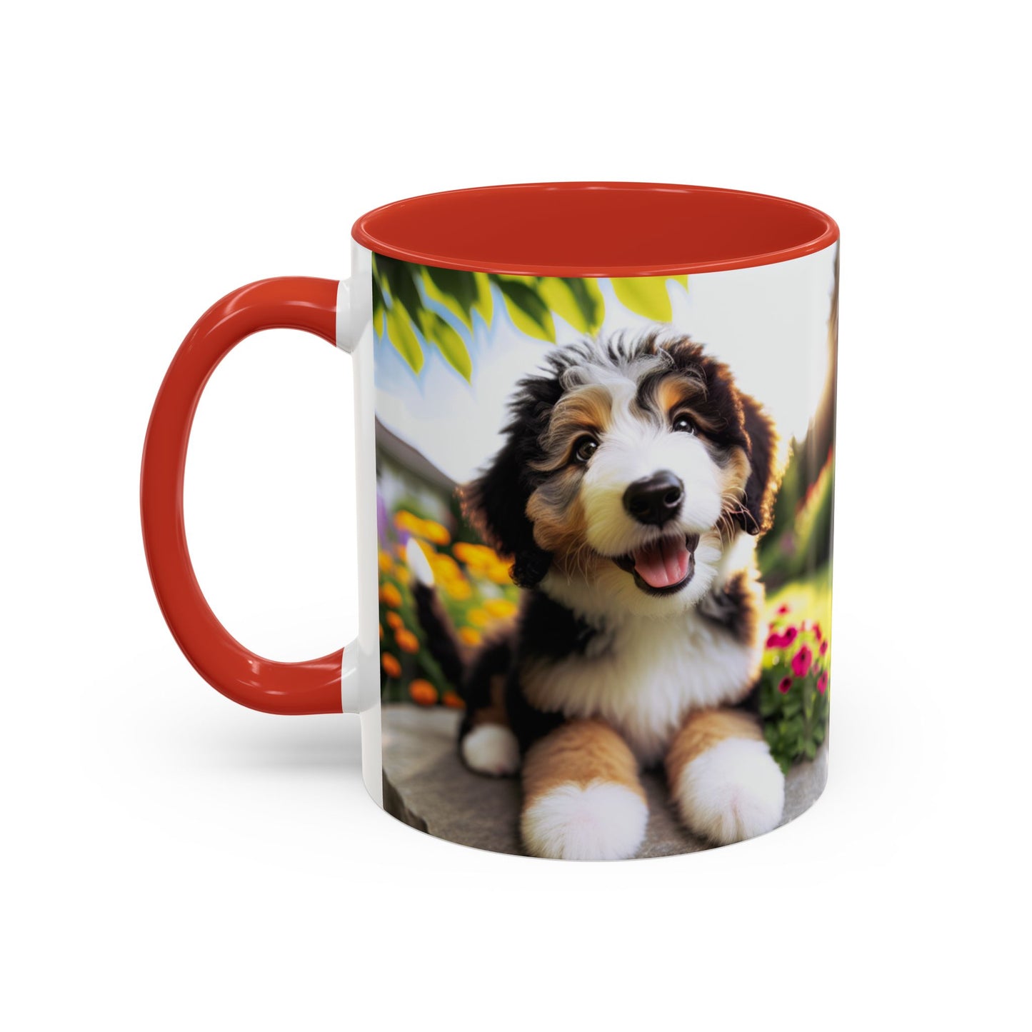 Bernedoodle Accent Coffee Mug - Perfect Gift for Dog Lovers