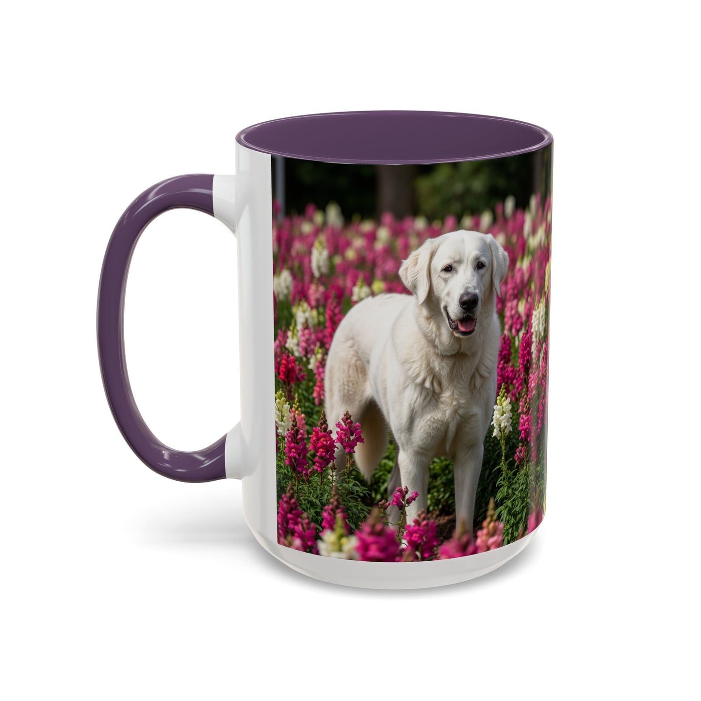 Estrela Mountain Dog Accent Coffee Mug - Perfect Gift for Dog Lovers