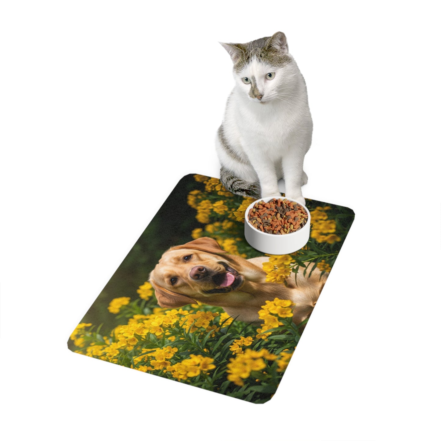 Pet Food Mat (12x18) - Labrador Retriever