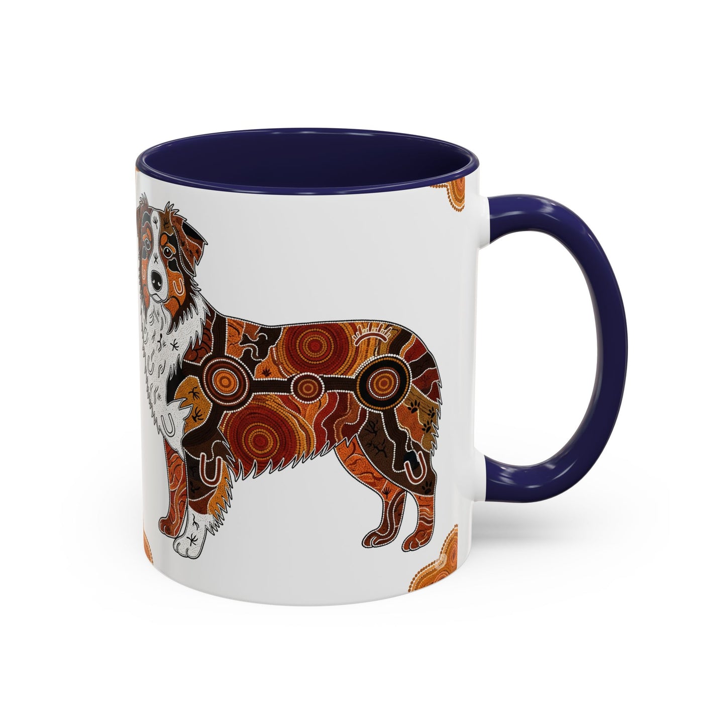 Australian Shepherd Accent Coffee Mug - Perfect Gift for Dog Lovers