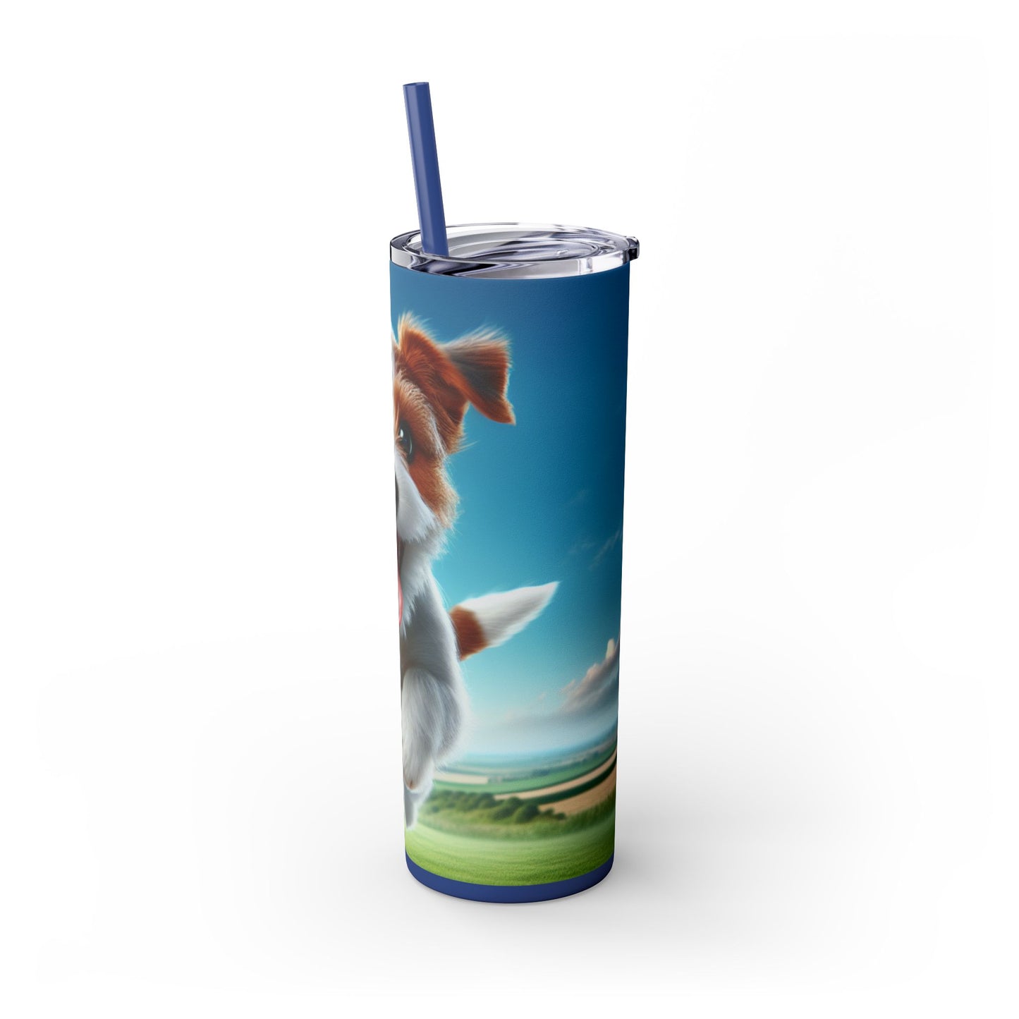 Russell Terrier Tumbler with Straw, 20oz