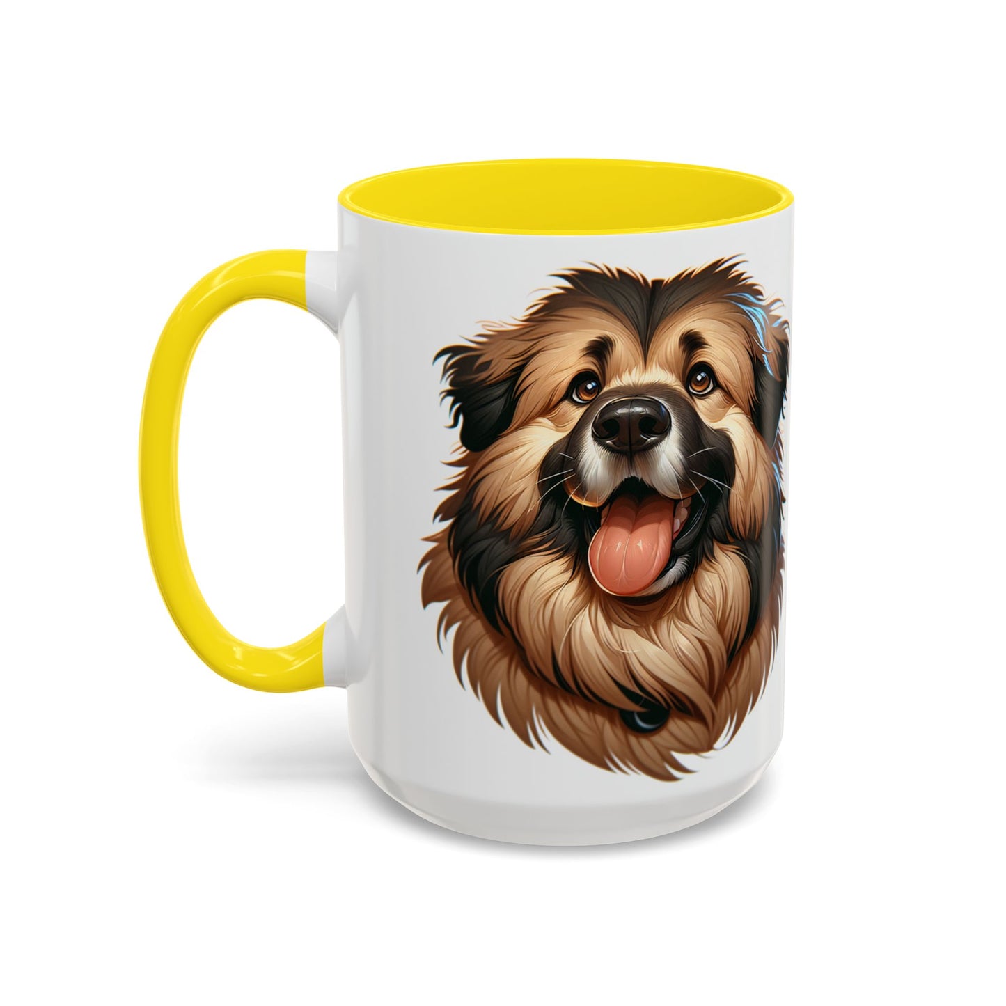 Caucasian Shepherd Dog Accent Coffee Mug - Perfect Gift for Dog Lovers