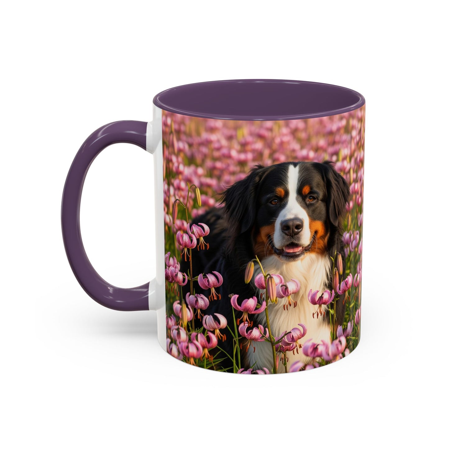 Bernese Mountain Dog Accent Coffee Mug - Perfect Gift for Dog Lovers