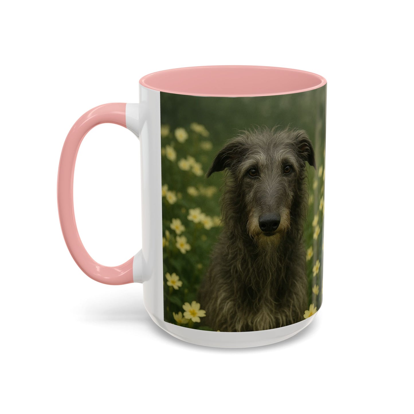 Scottish Deerhound Accent Coffee Mug - Perfect Gift for Dog Lovers