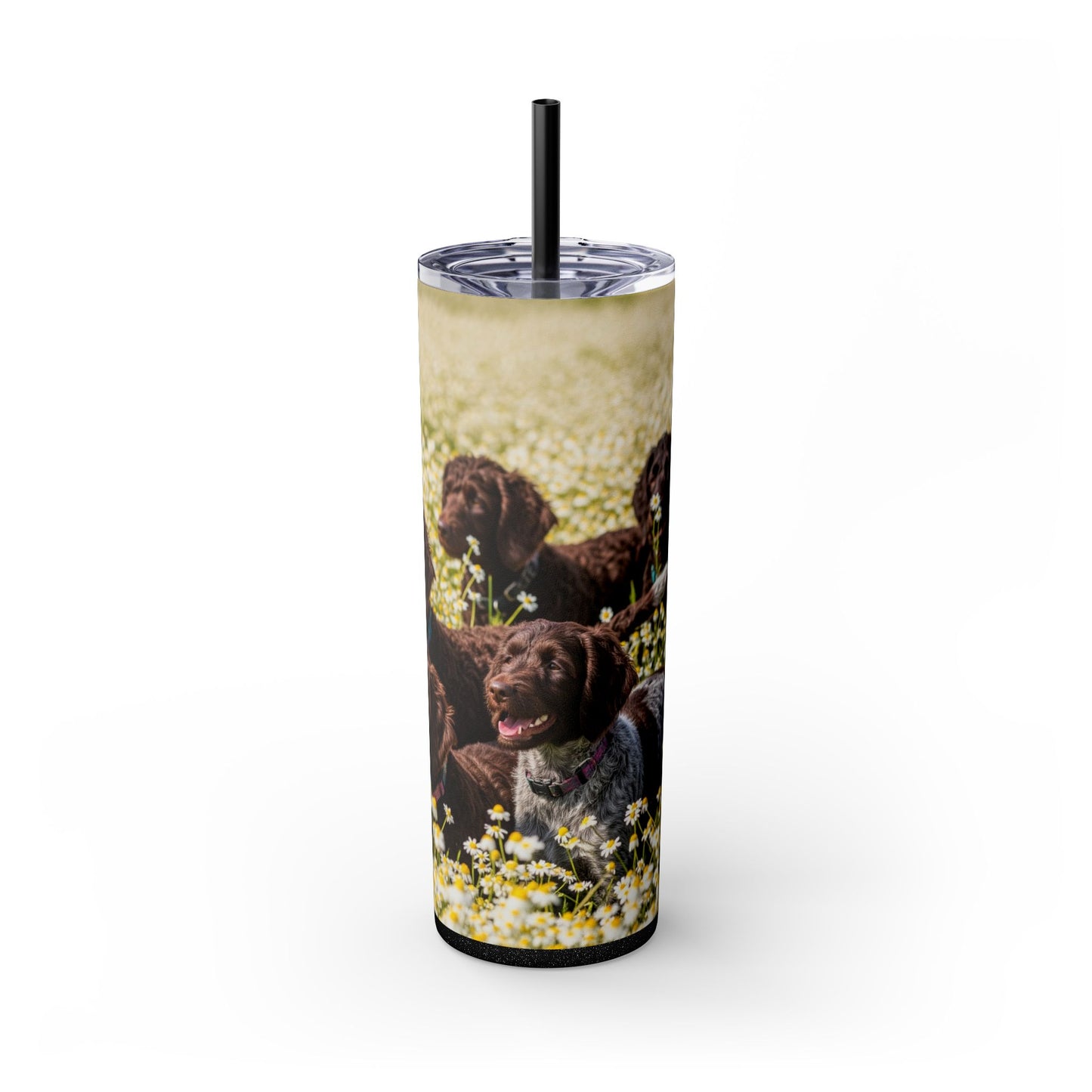 Pudelpointer Tumbler with Straw, 20oz
