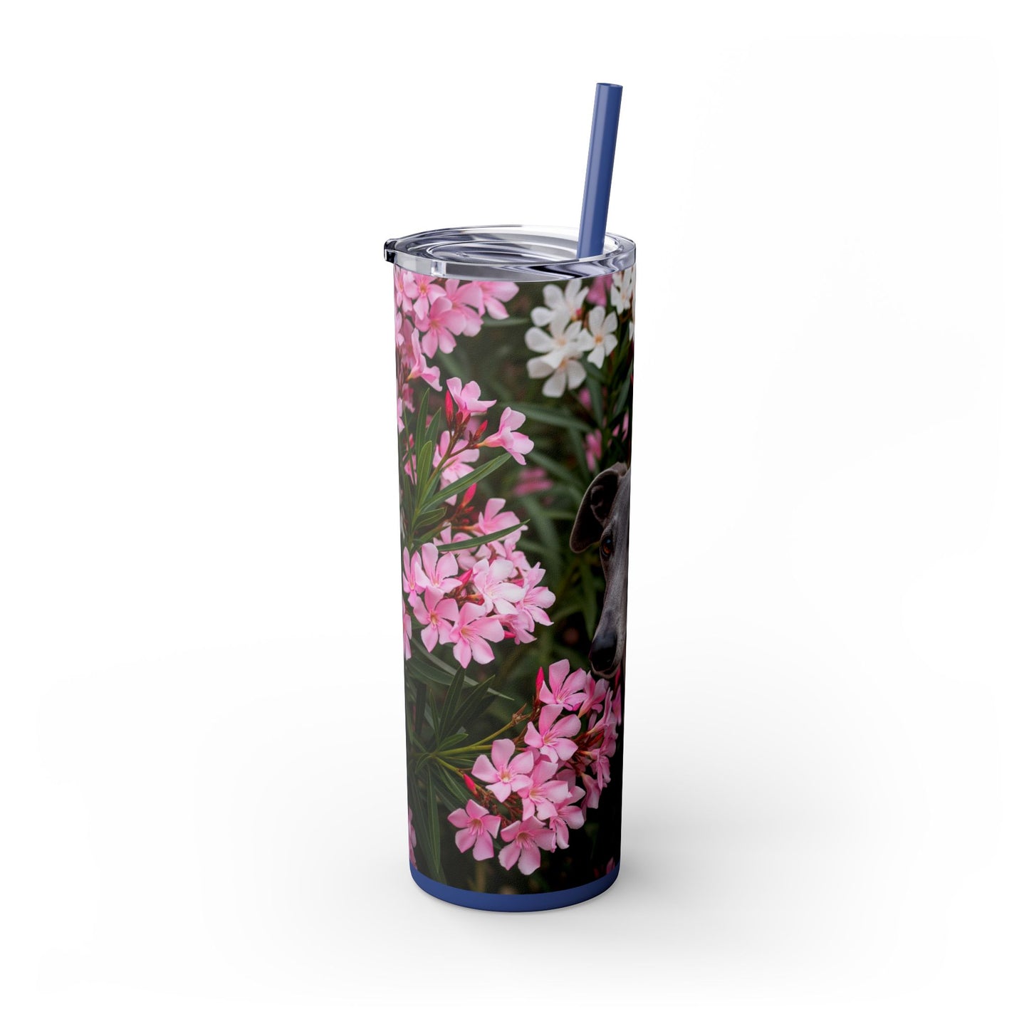 Greyhound Tumbler with Straw, 20oz
