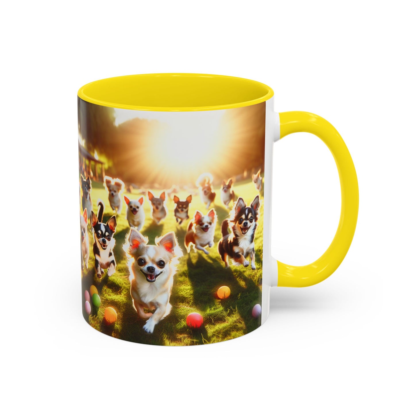 Chihuahua Accent Coffee Mug - Perfect Gift for Dog Lovers
