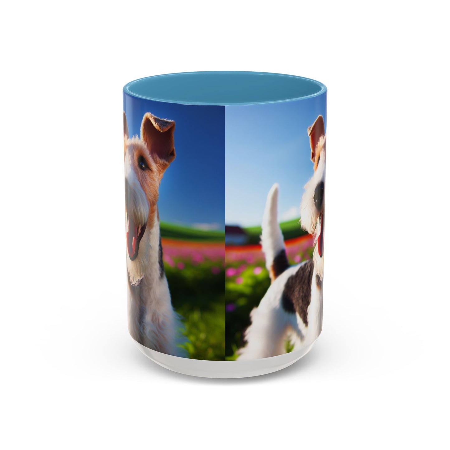 Wire Fox Terrier Accent Coffee Mug - Perfect Gift for Dog Lovers