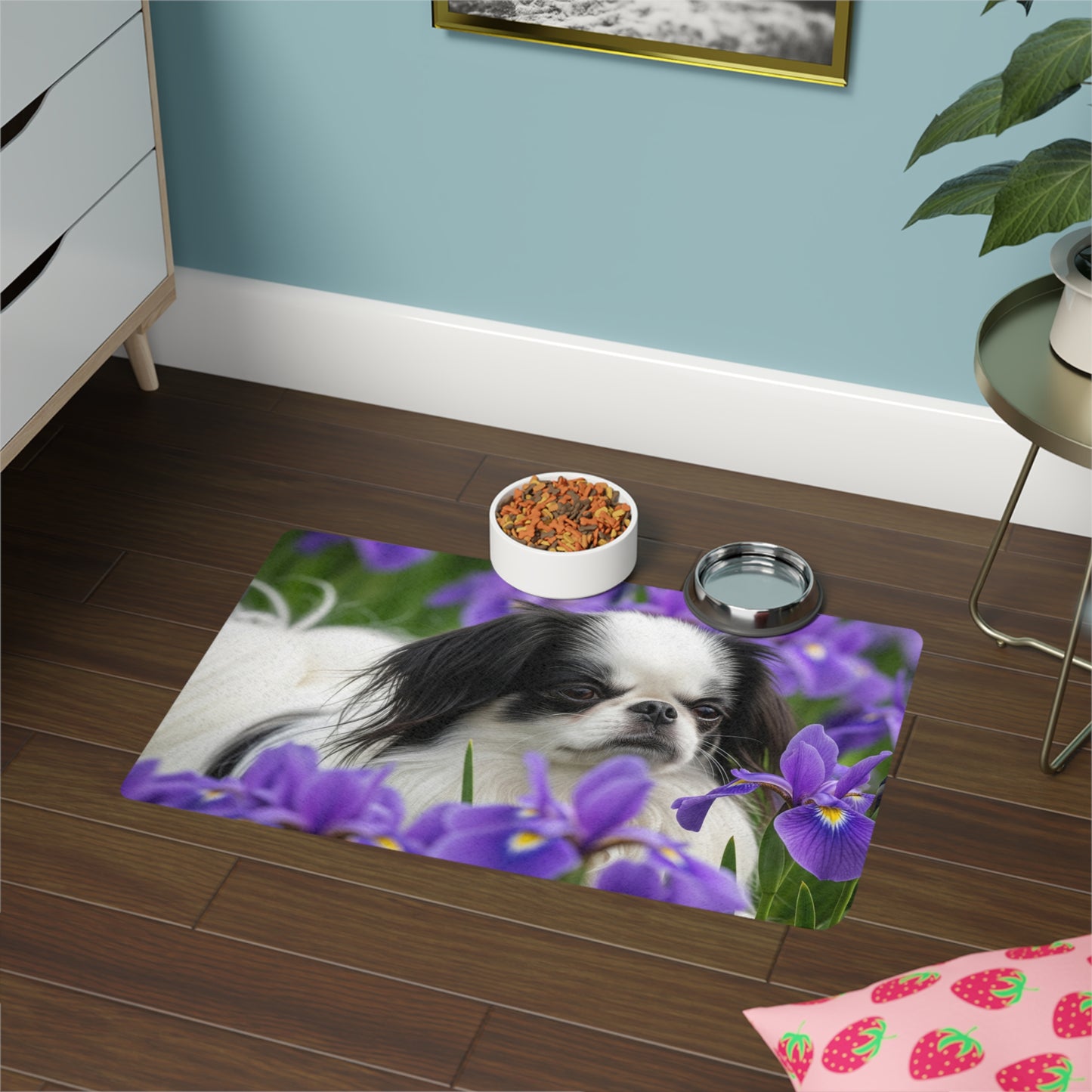 Pet Food Mat (12x18) - Japanese Chin