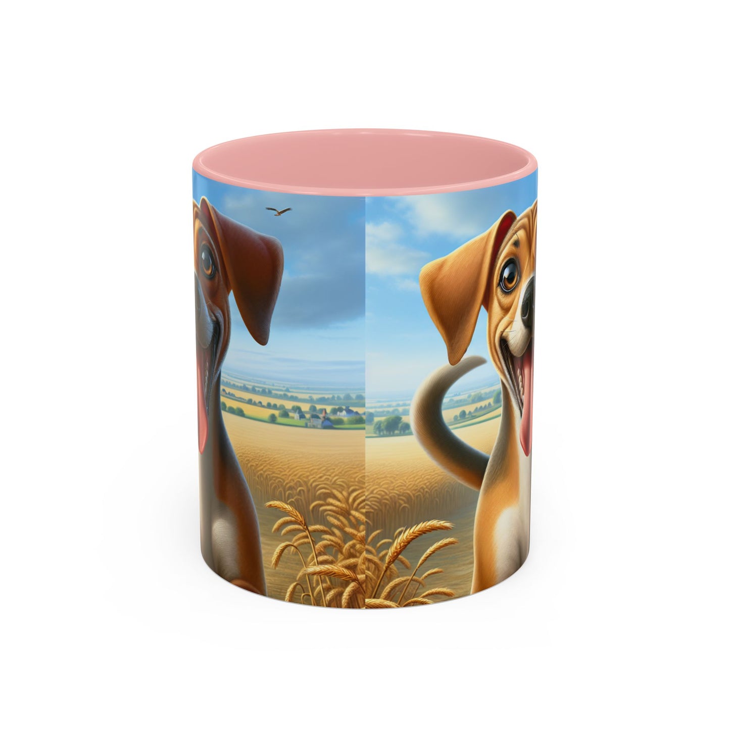 Banjara Hound Accent Coffee Mug - Perfect Gift for Dog Lovers