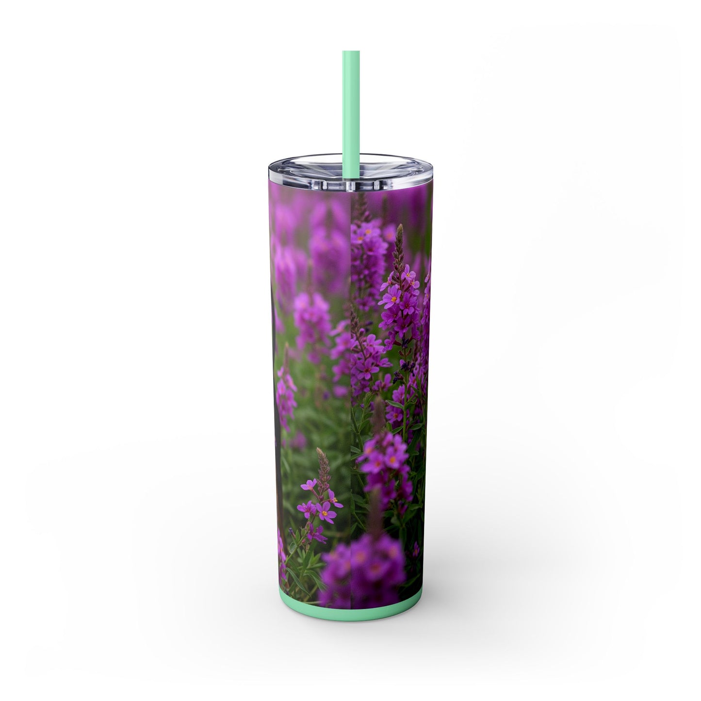 English Toy Terrier Tumbler with Straw, 20oz