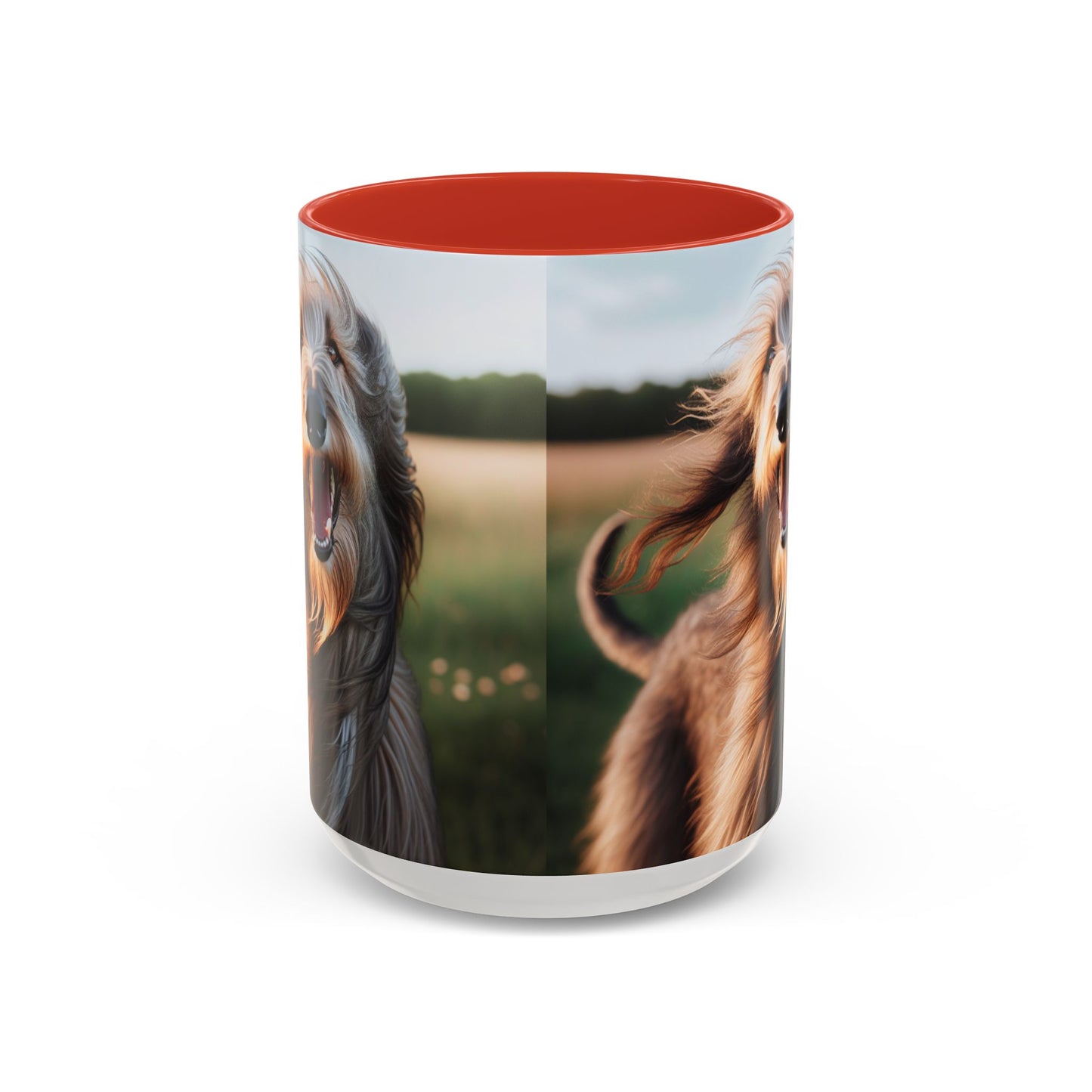 Scottish Deerhound Accent Coffee Mug - Perfect Gift for Dog Lovers