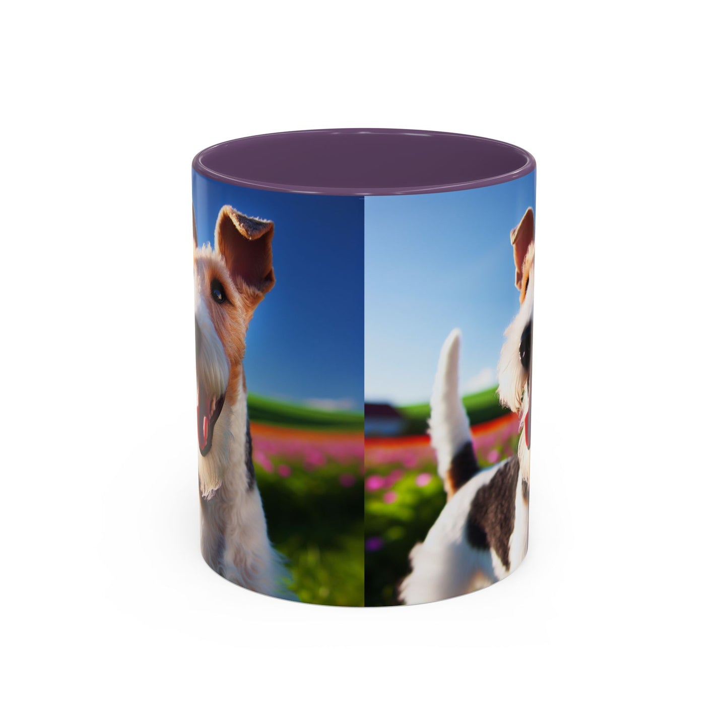 Wire Fox Terrier Accent Coffee Mug - Perfect Gift for Dog Lovers