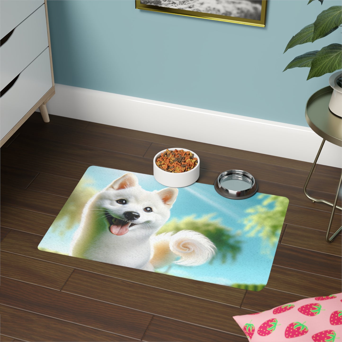 Pet Food Mat (12x18) - Kishu Ken