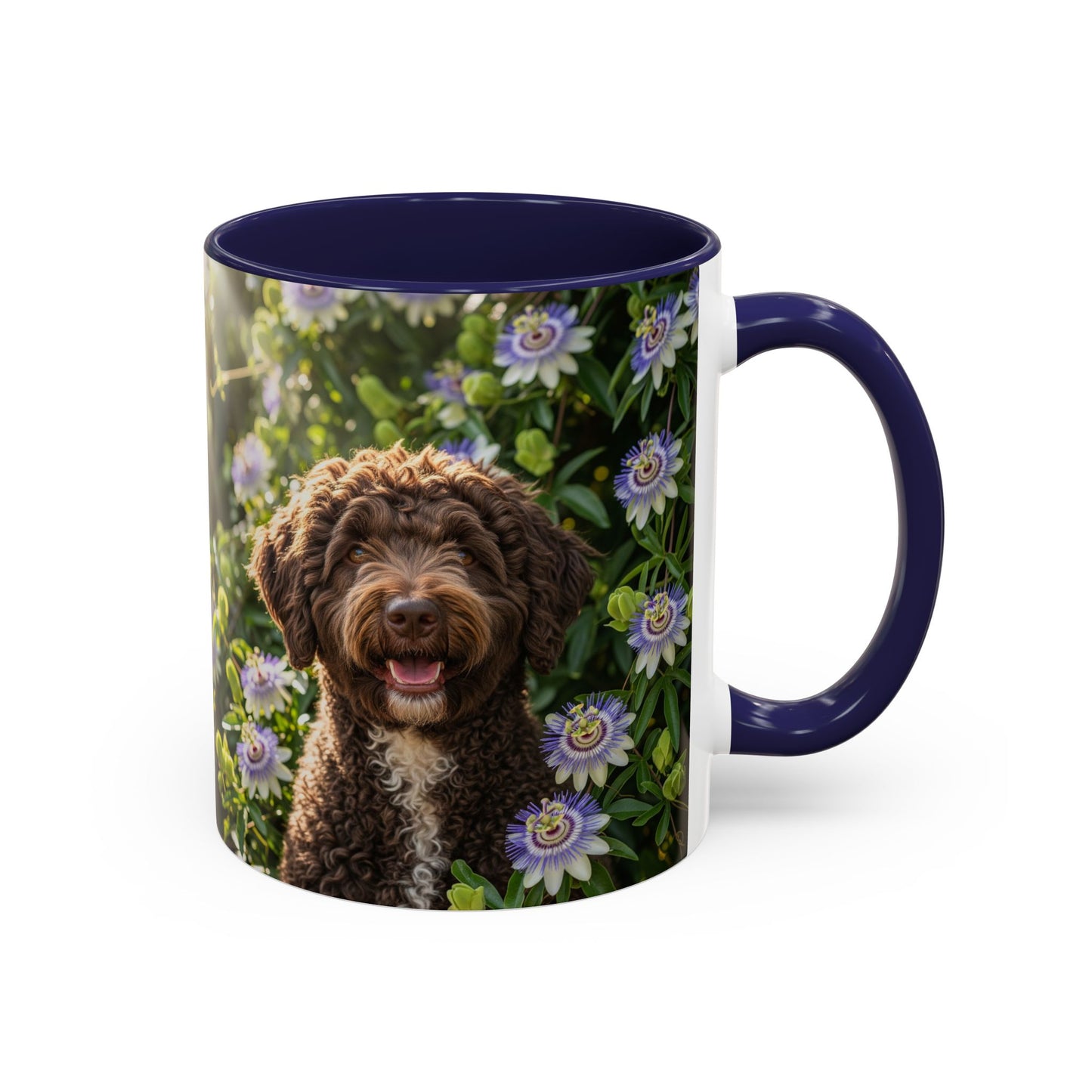 Spanish Water Dog Accent Coffee Mug - Perfect Gift for Dog Lovers