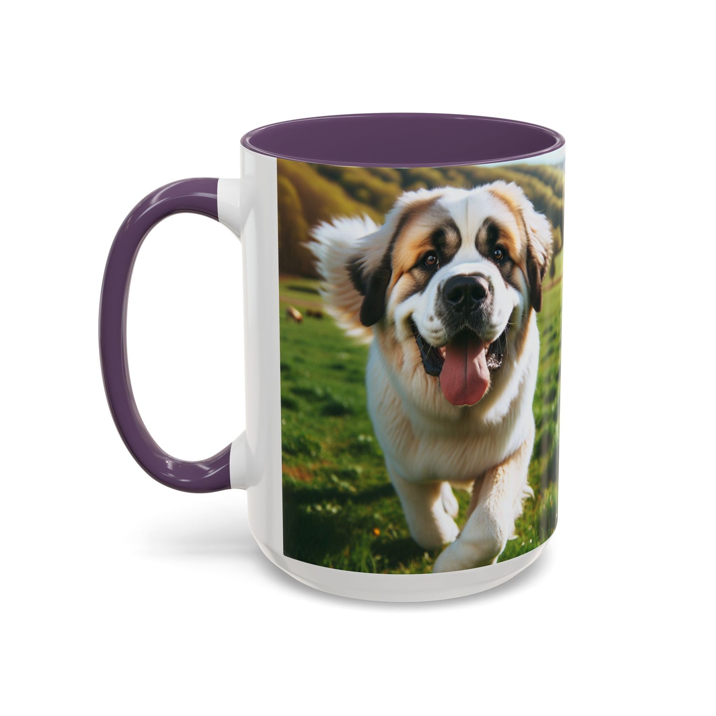 Pyrenean Mastiff Accent Coffee Mug - Perfect Gift for Dog Lovers