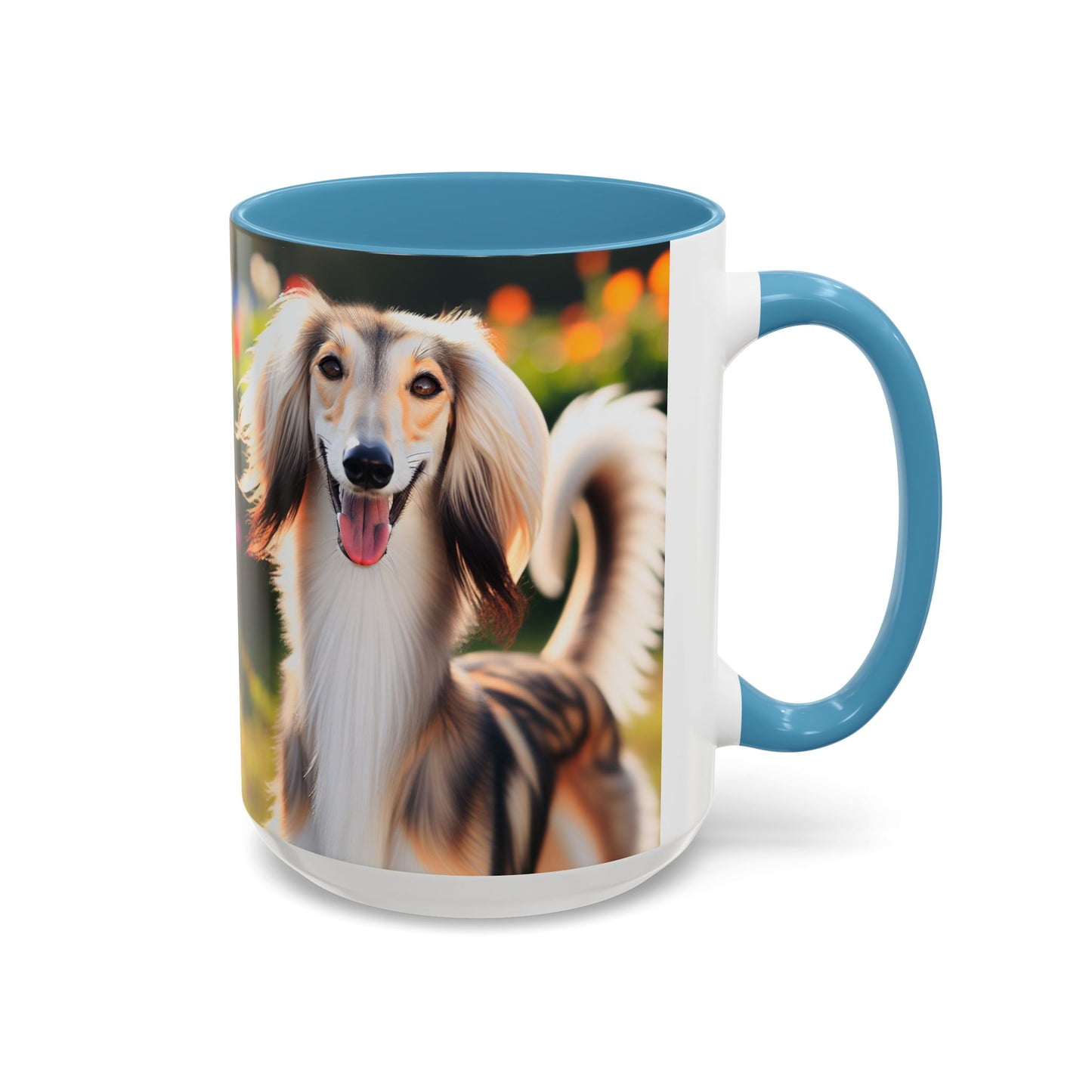 Saluki Accent Coffee Mug - Perfect Gift for Dog Lovers