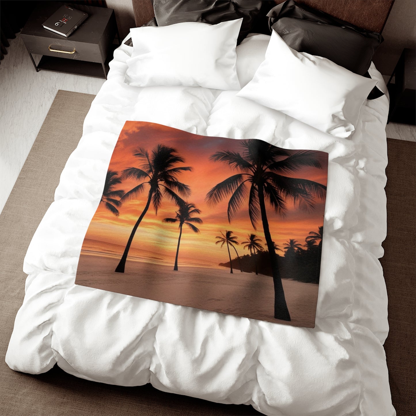 Brilliant Sunrise Sweatshirt Blanket