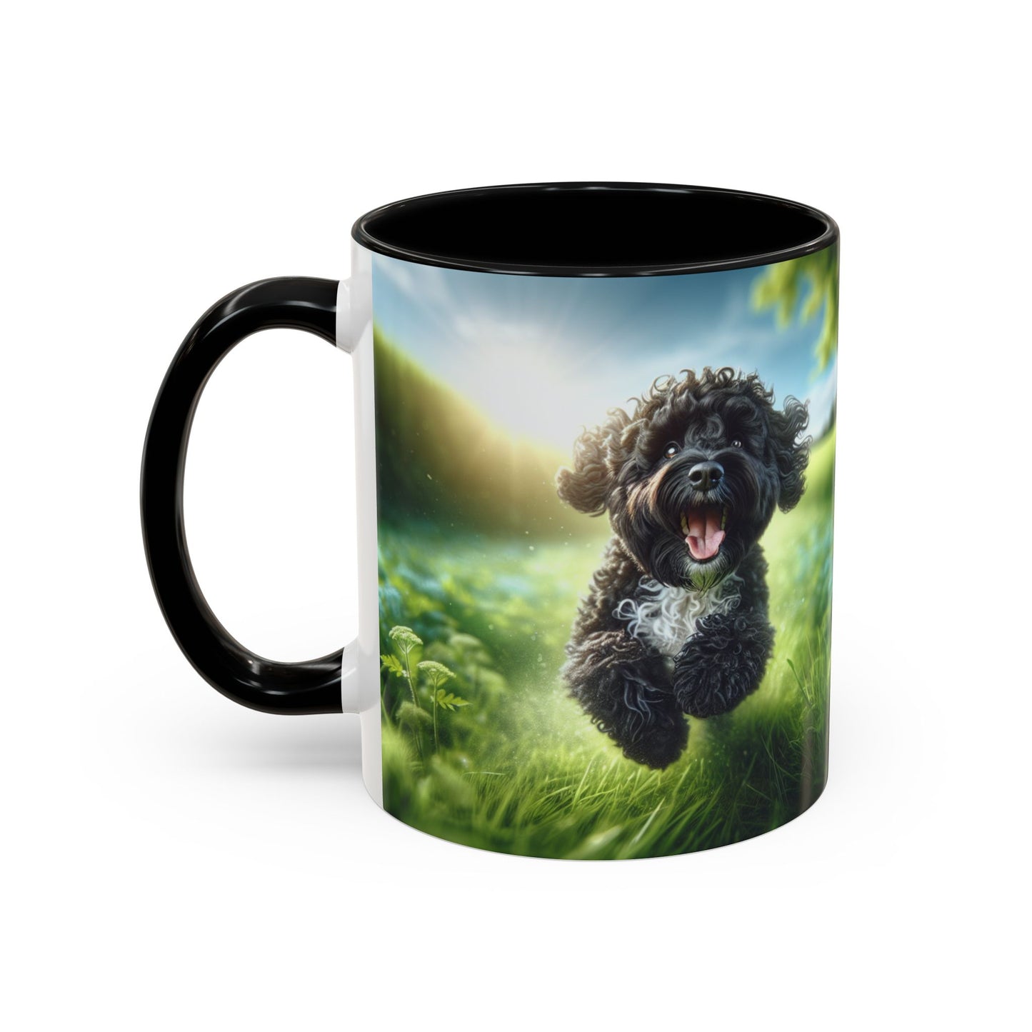 Portuguese Water Dog Accent Coffee Mug - Perfect Gift for Dog Lovers