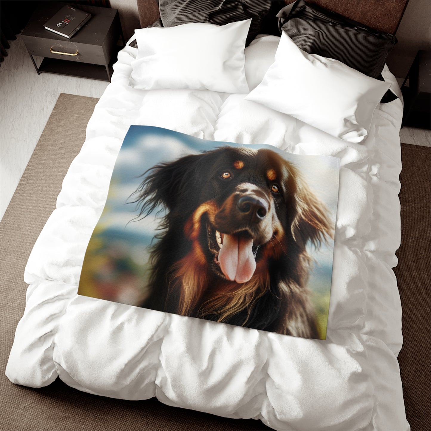 Hovawart Sweatshirt Blanket