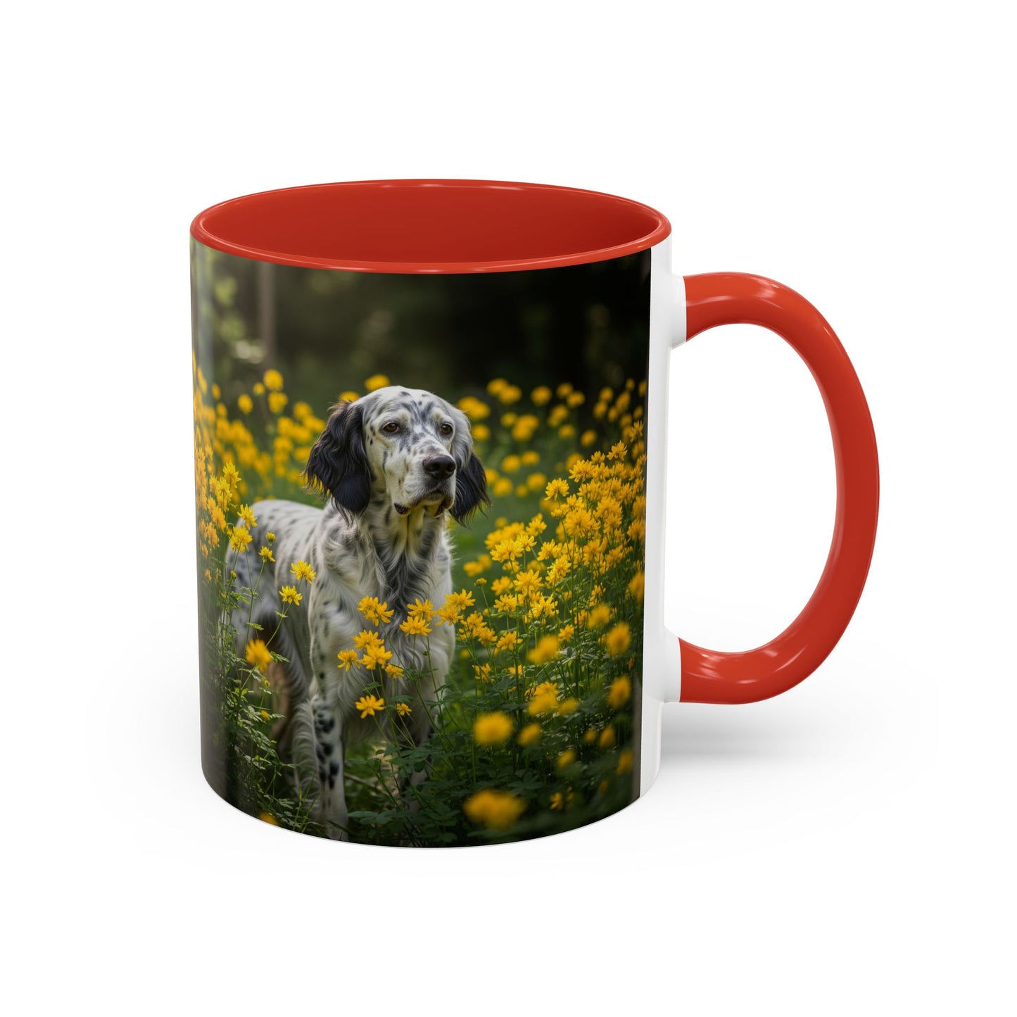 English Setter Accent Coffee Mug - Perfect Gift for Dog Lovers