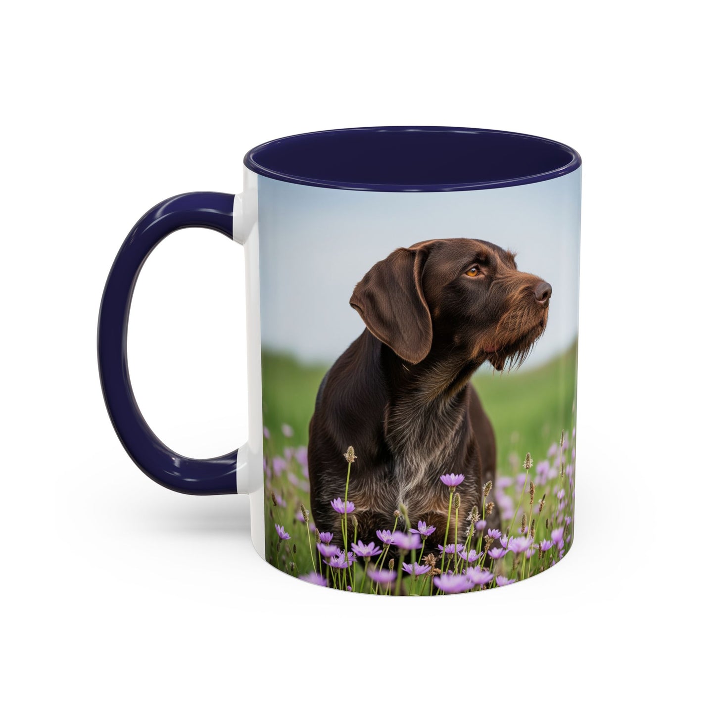 German Wirehaired Pointer Accent Coffee Mug - Perfect Gift for Dog Lovers