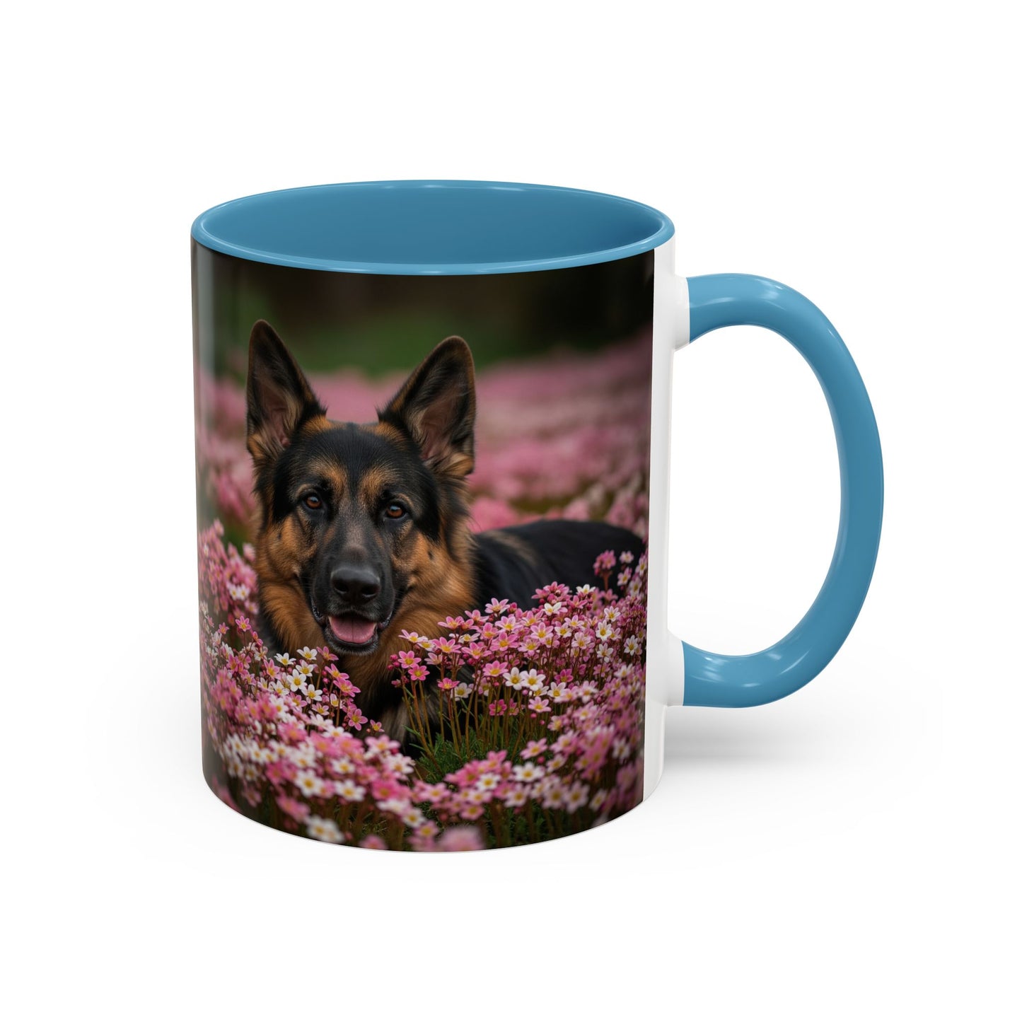 German Shepherd Accent Coffee Mug - Perfect Gift for Dog Lovers