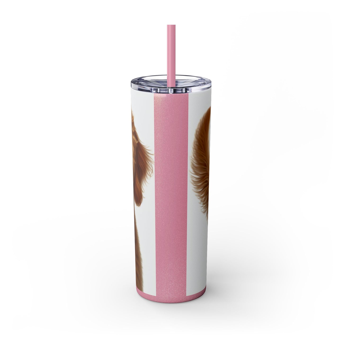 Goldendoodle Tumbler with Straw, 20oz