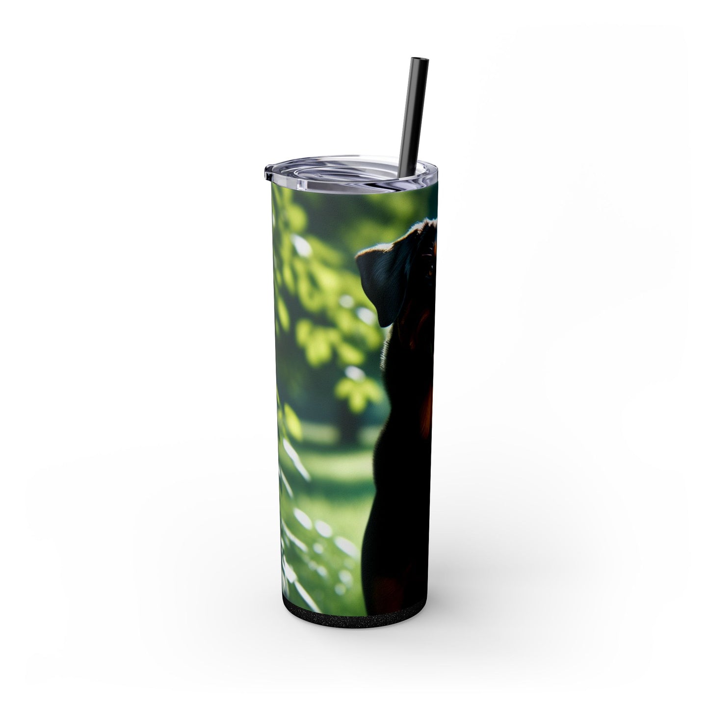 Beauceron Tumbler with Straw, 20oz