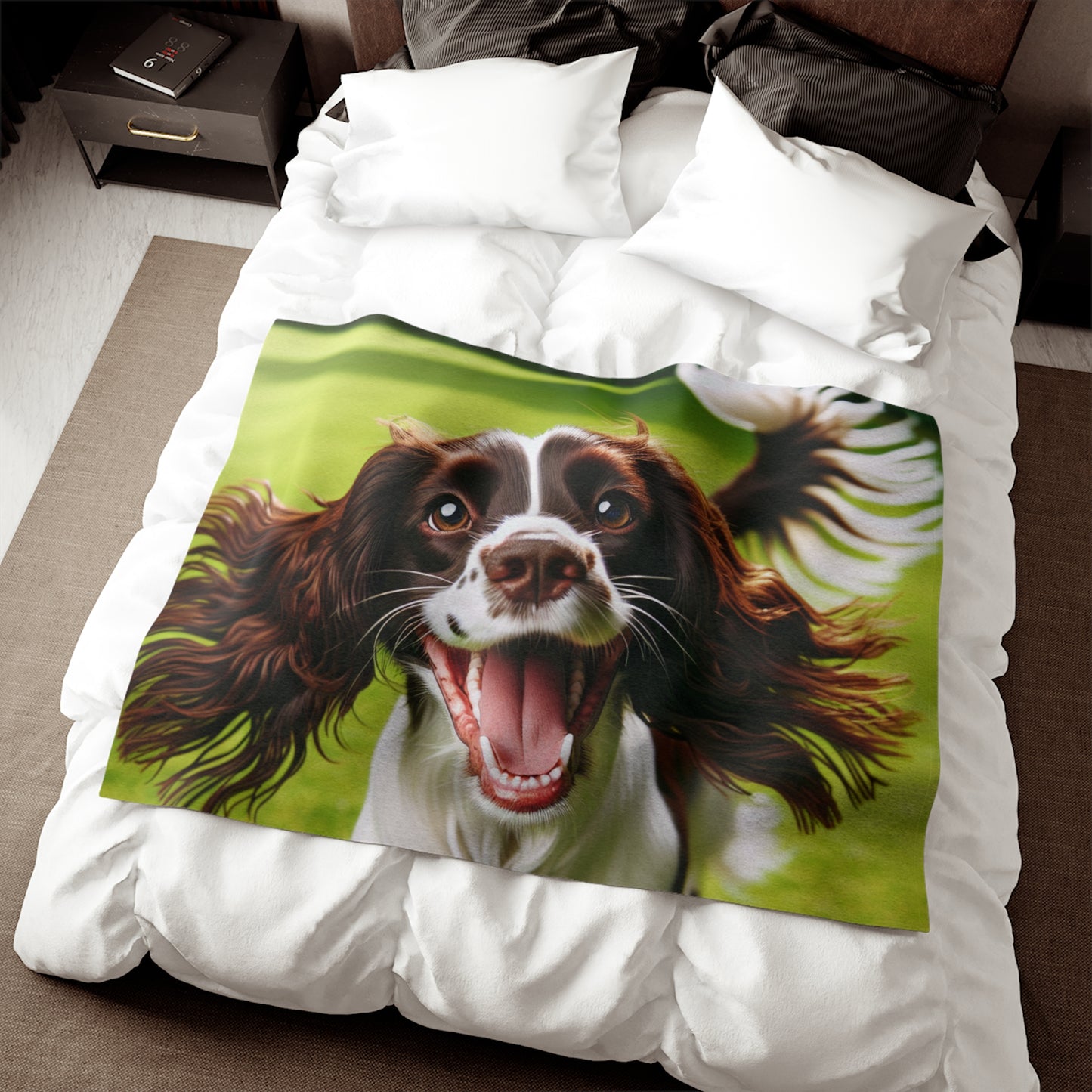 English Springer Spaniel Sweatshirt Blanket