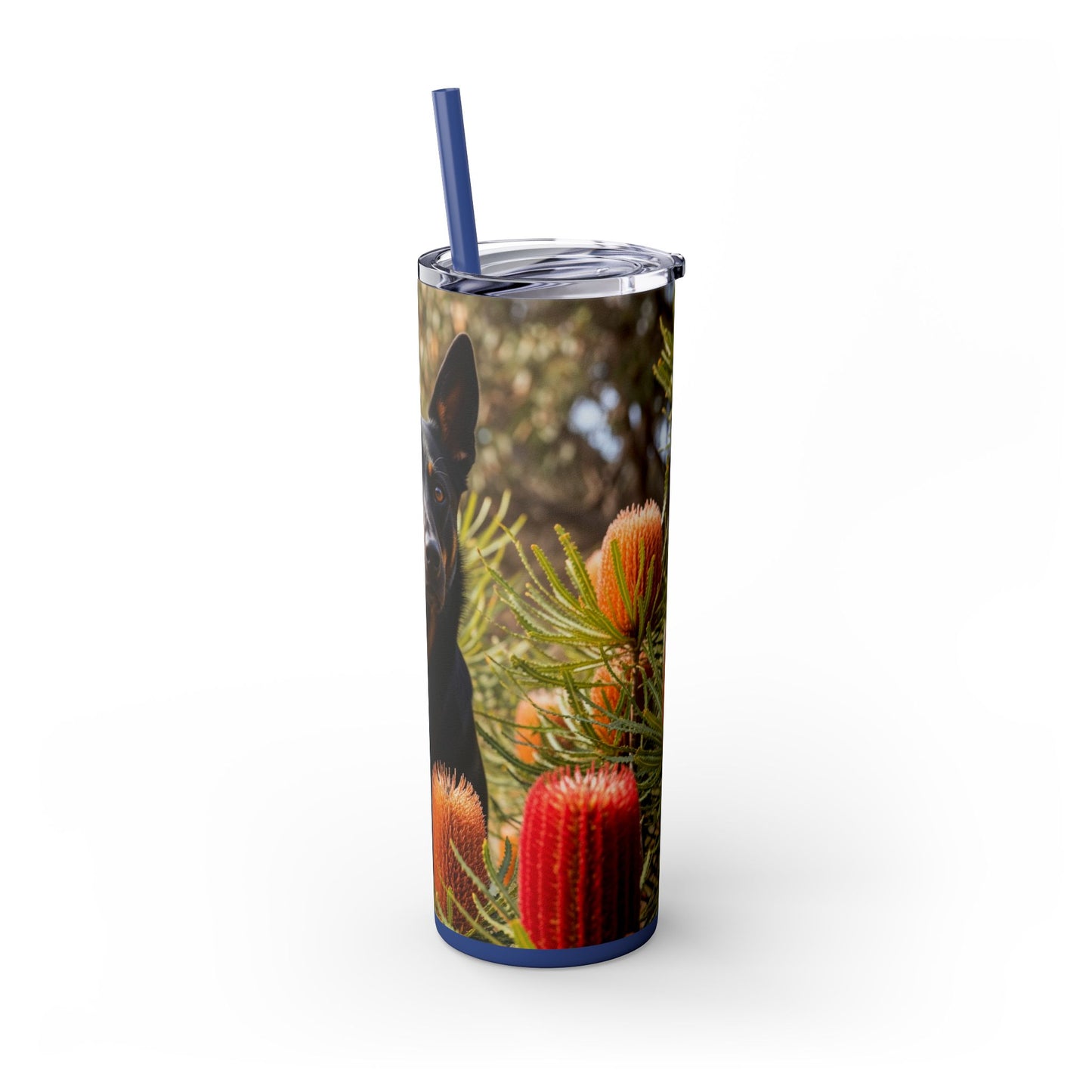 Working Kelpie Tumbler with Straw, 20oz