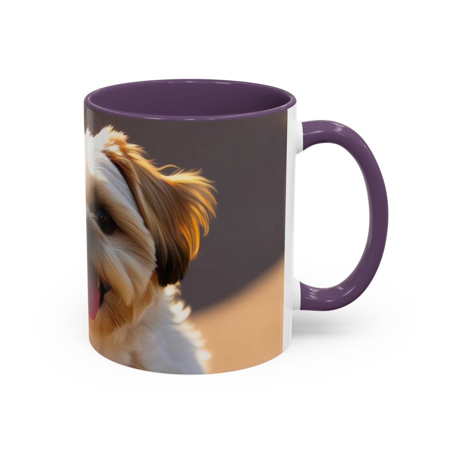 Shih Tzu Accent Coffee Mug - Perfect Gift for Dog Lovers