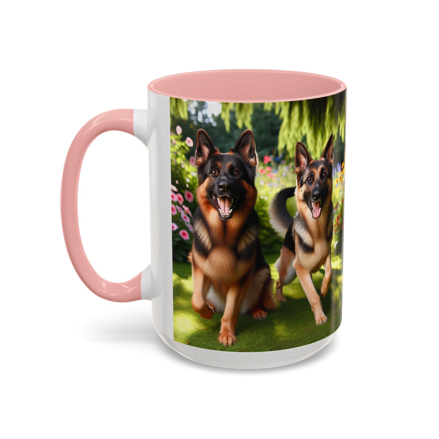 German Shepherd Accent Coffee Mug - Perfect Gift for Dog Lovers
