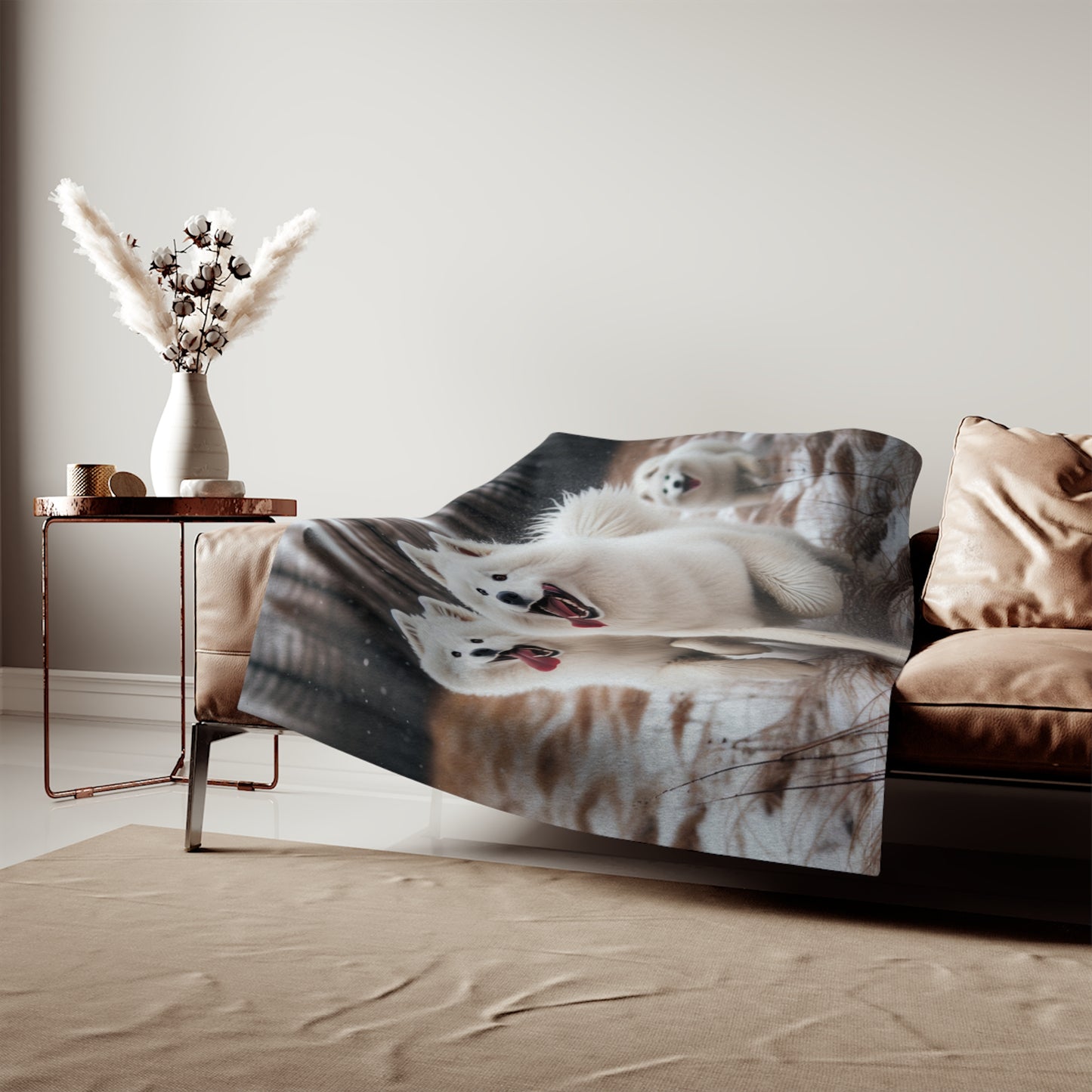 Yakutian Laikas Sweatshirt Blanket