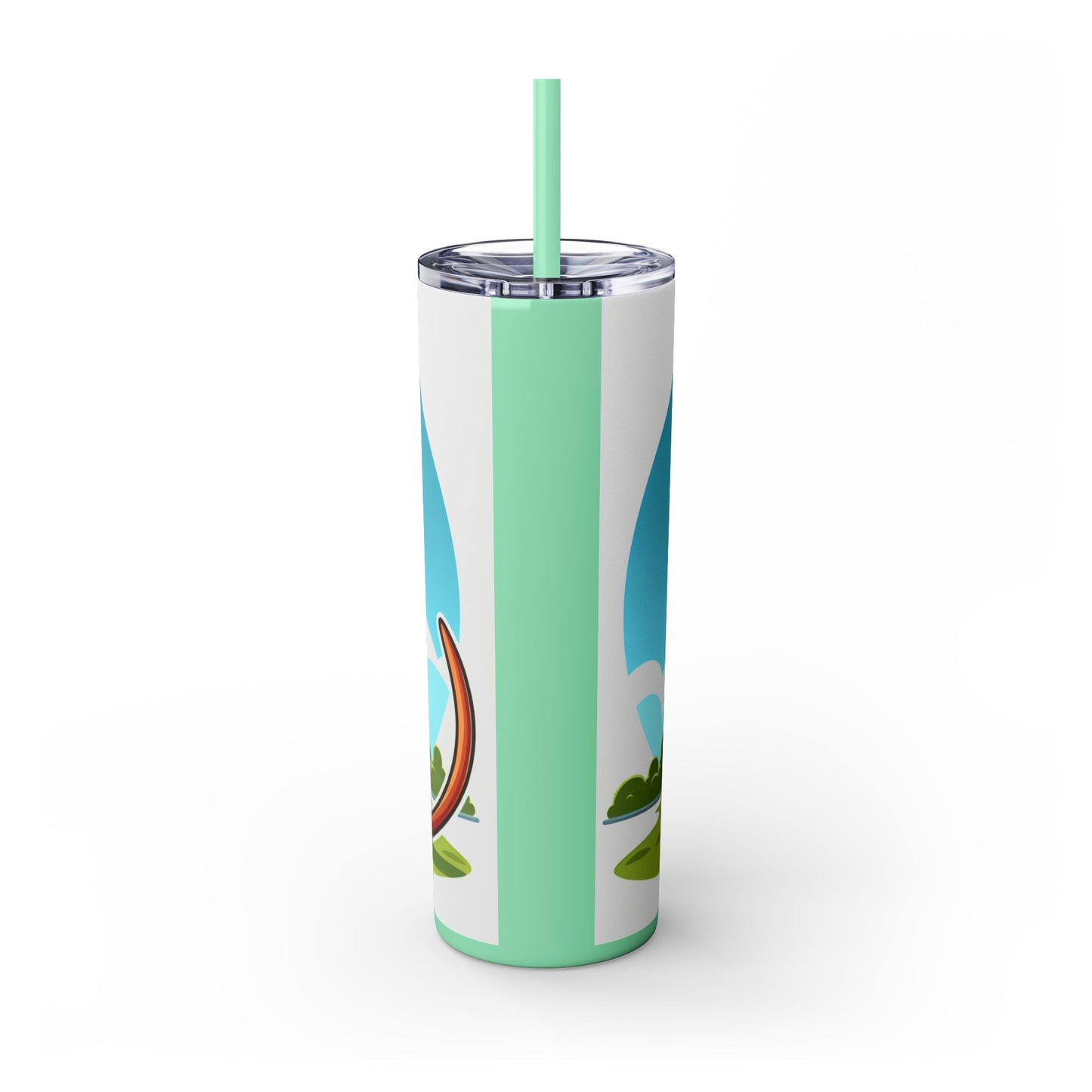 Redbone Coonhound Tumbler with Straw, 20oz