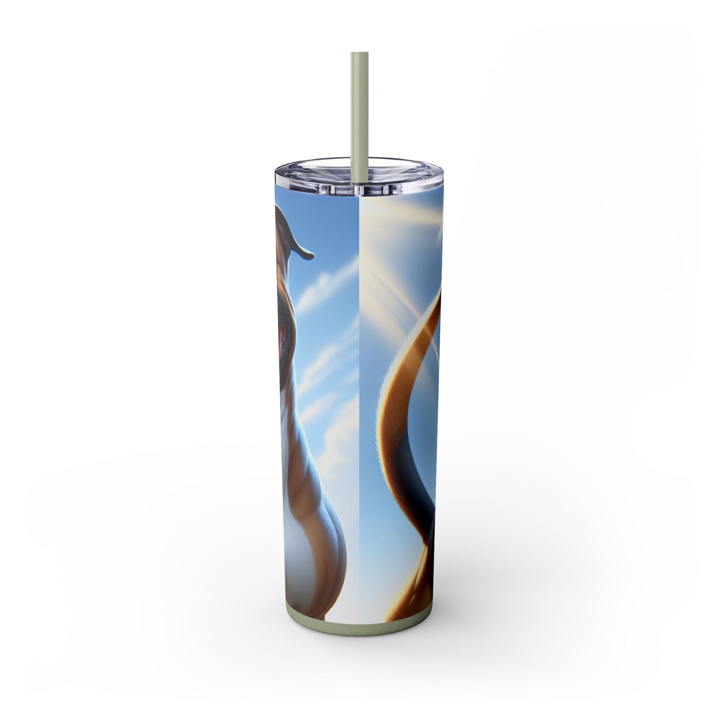 American Staffordshire Terrier Tumbler with Straw, 20oz