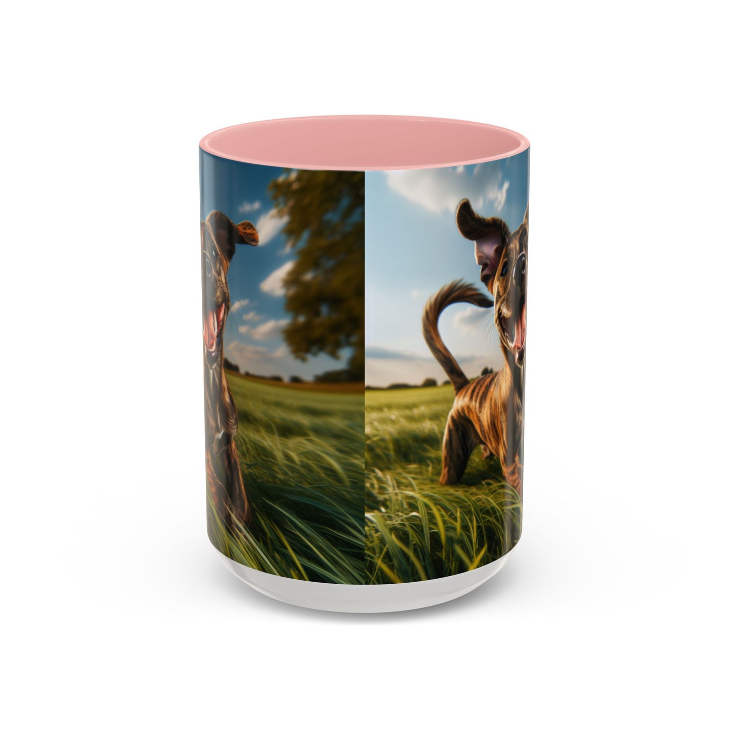 Treeing Tennessee Brindle Accent Coffee Mug - Perfect Gift for Dog Lovers