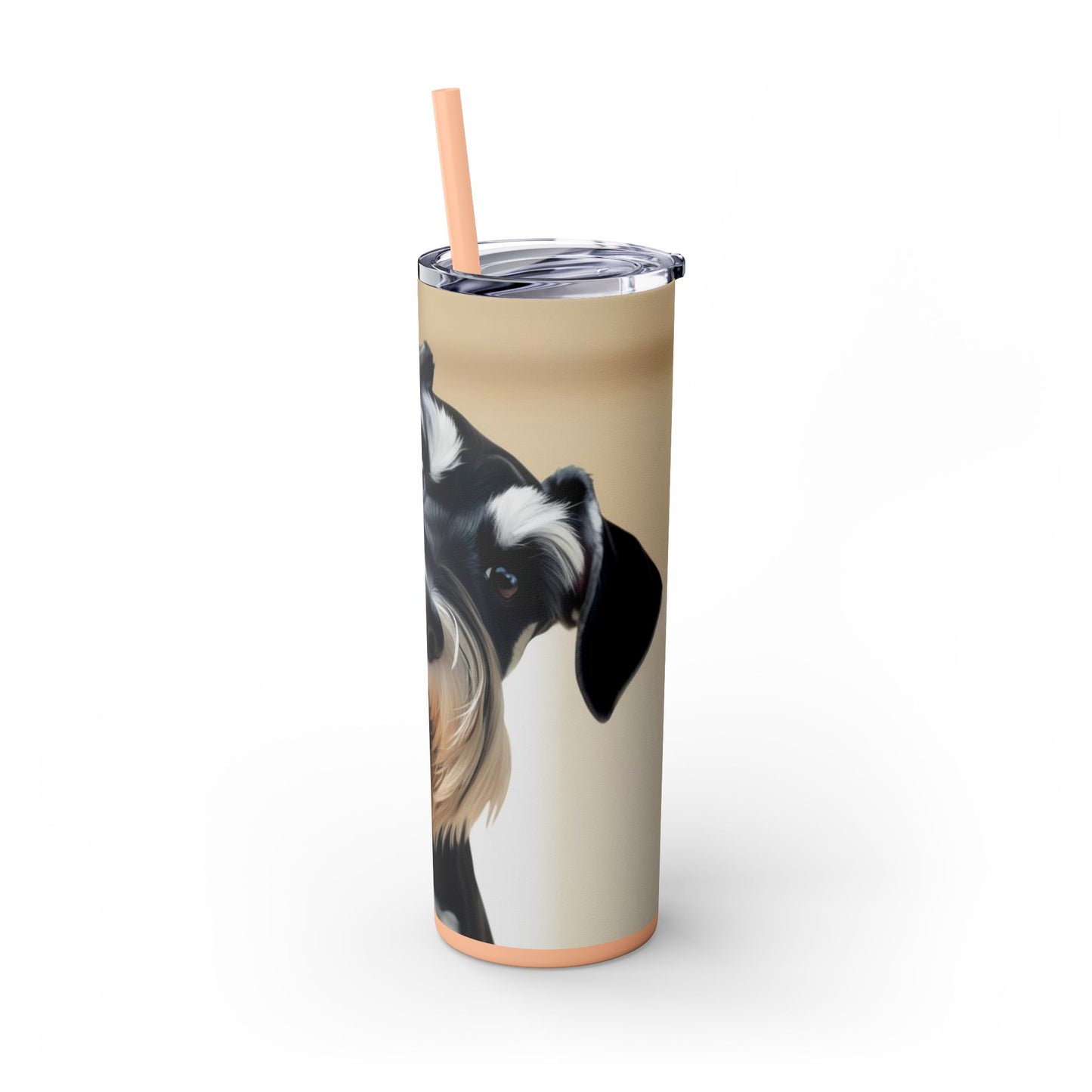 Giant Schnauzer Tumbler with Straw, 20oz