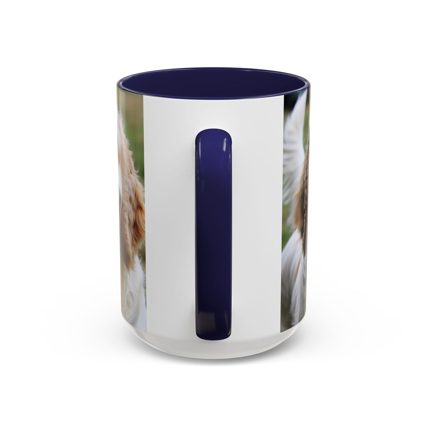 Clumber Spaniel Accent Coffee Mug - Perfect Gift for Dog Lovers