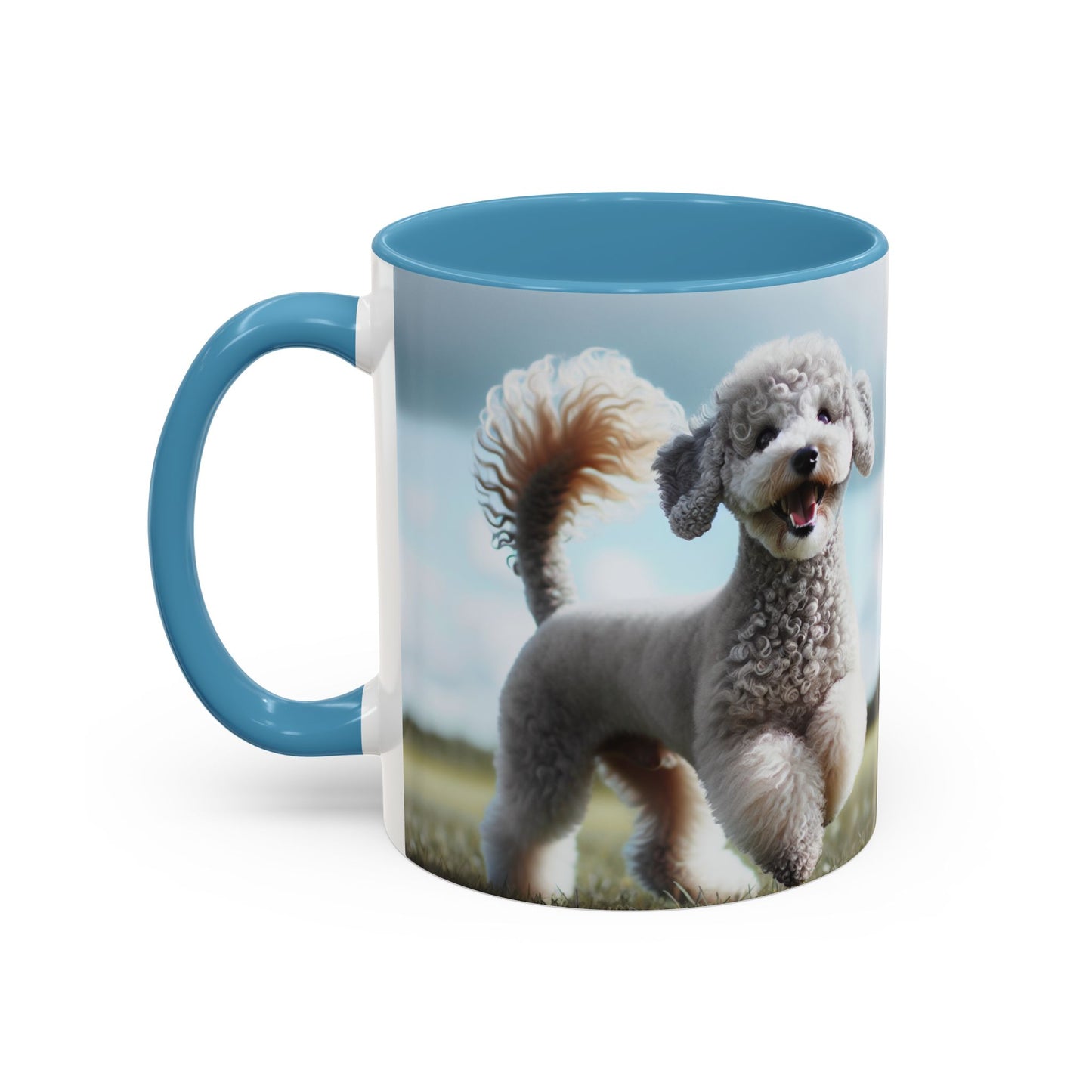 Bedlington Terrier Accent Coffee Mug - Perfect Gift for Dog Lovers