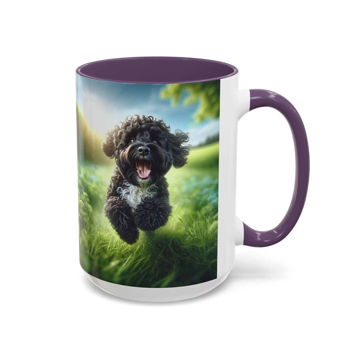 Portuguese Water Dog Accent Coffee Mug - Perfect Gift for Dog Lovers