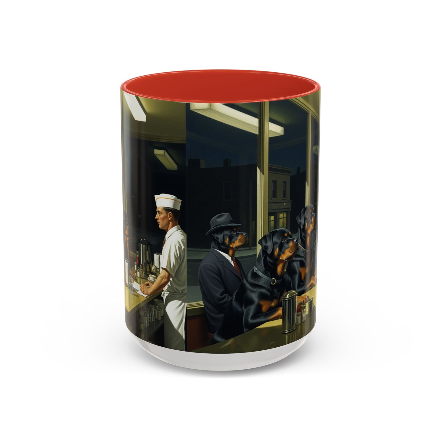 Rottweiler Accent Coffee Mug - Perfect Gift for Dog Lovers