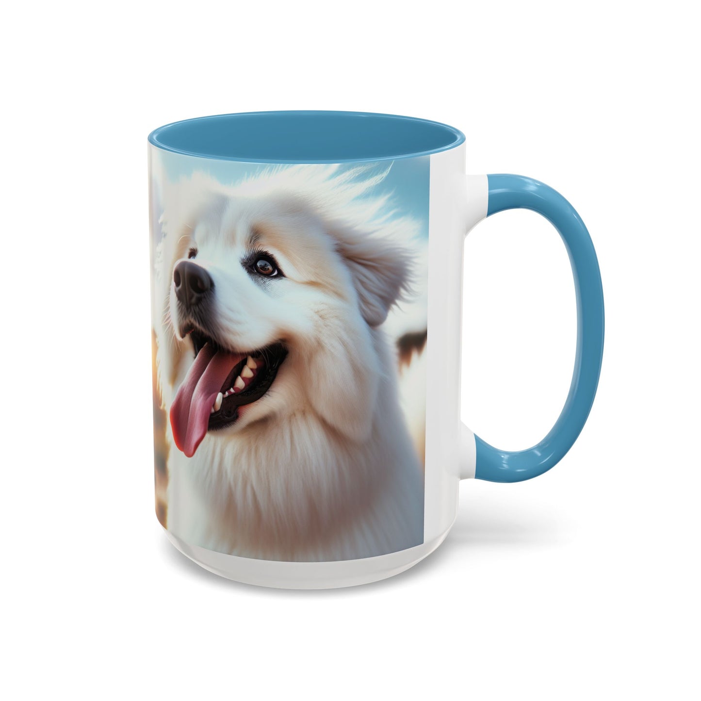 Pyrenean Mountain Dog Accent Coffee Mug - Perfect Gift for Dog Lovers